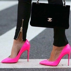steve madden hot pink heels